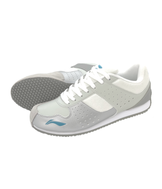 Li-Ning Fencing Shoes - Silver