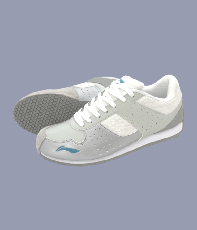 Li-Ning Fencing Shoes - Silver