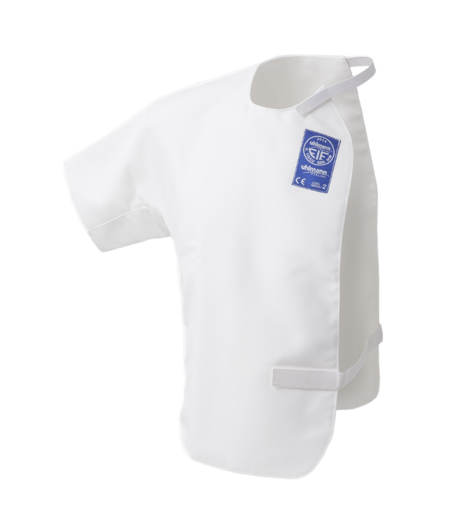 Uhlmann FIE Men's Underplastron "World Cup" 800N World Fencing Style